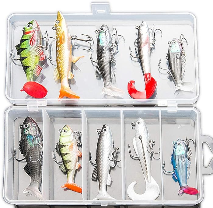 DONQL Soft Lure for Pike Trout Bar