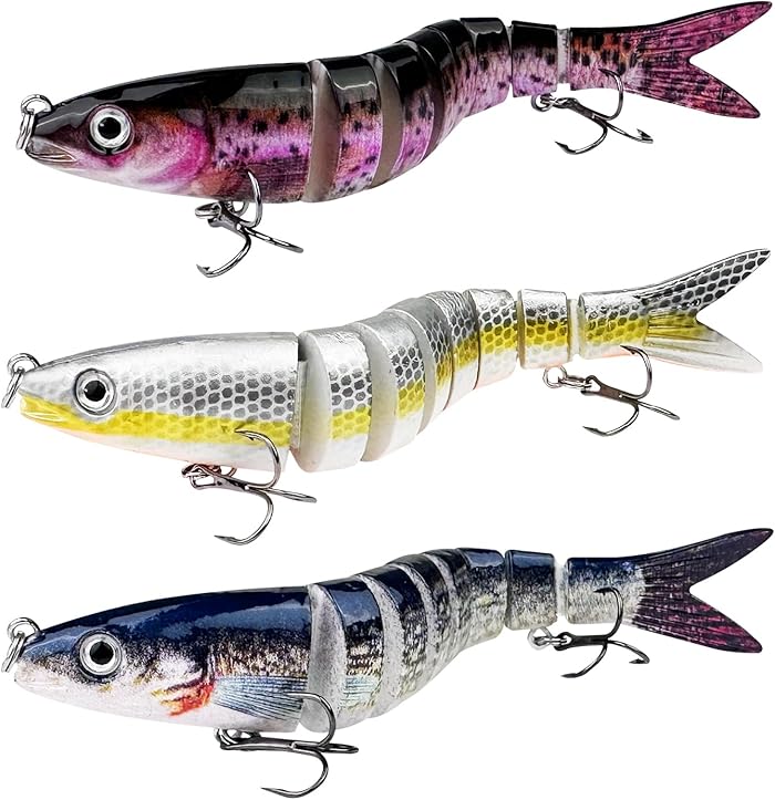 Ghazpmuk 3 Pieces Fishing Lures