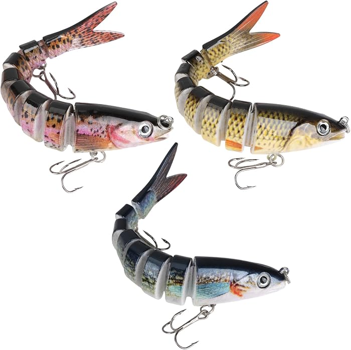 3 Pièces Leurre Peche Carnassier