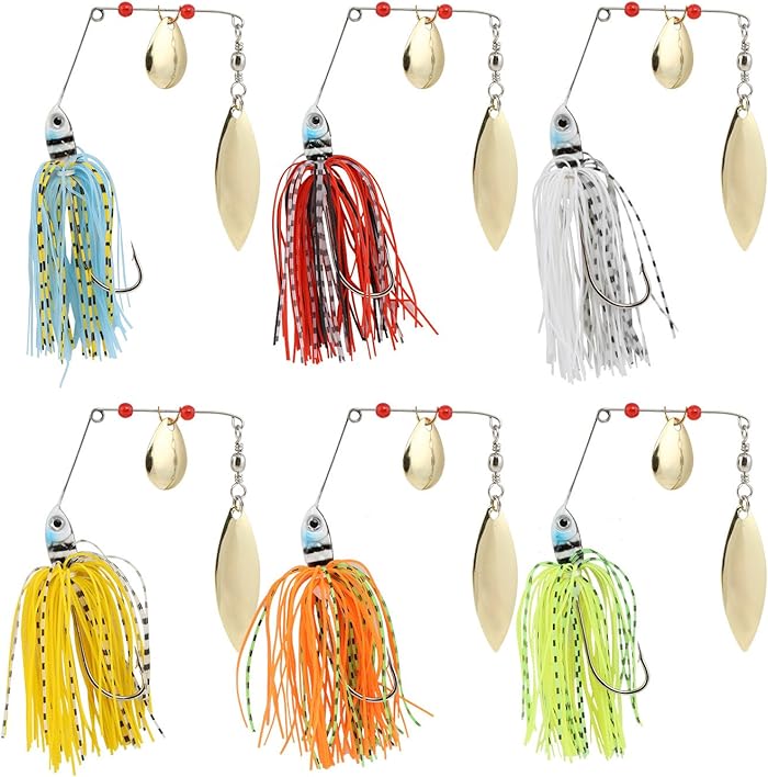 Naler 6 x Artificial Fishing Lures for Fisherman