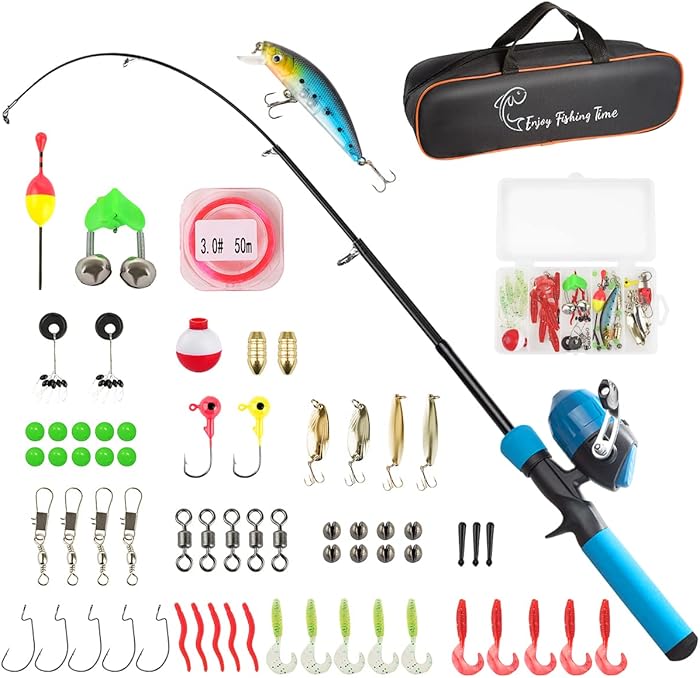 SandKing Fishing Rod for Kids